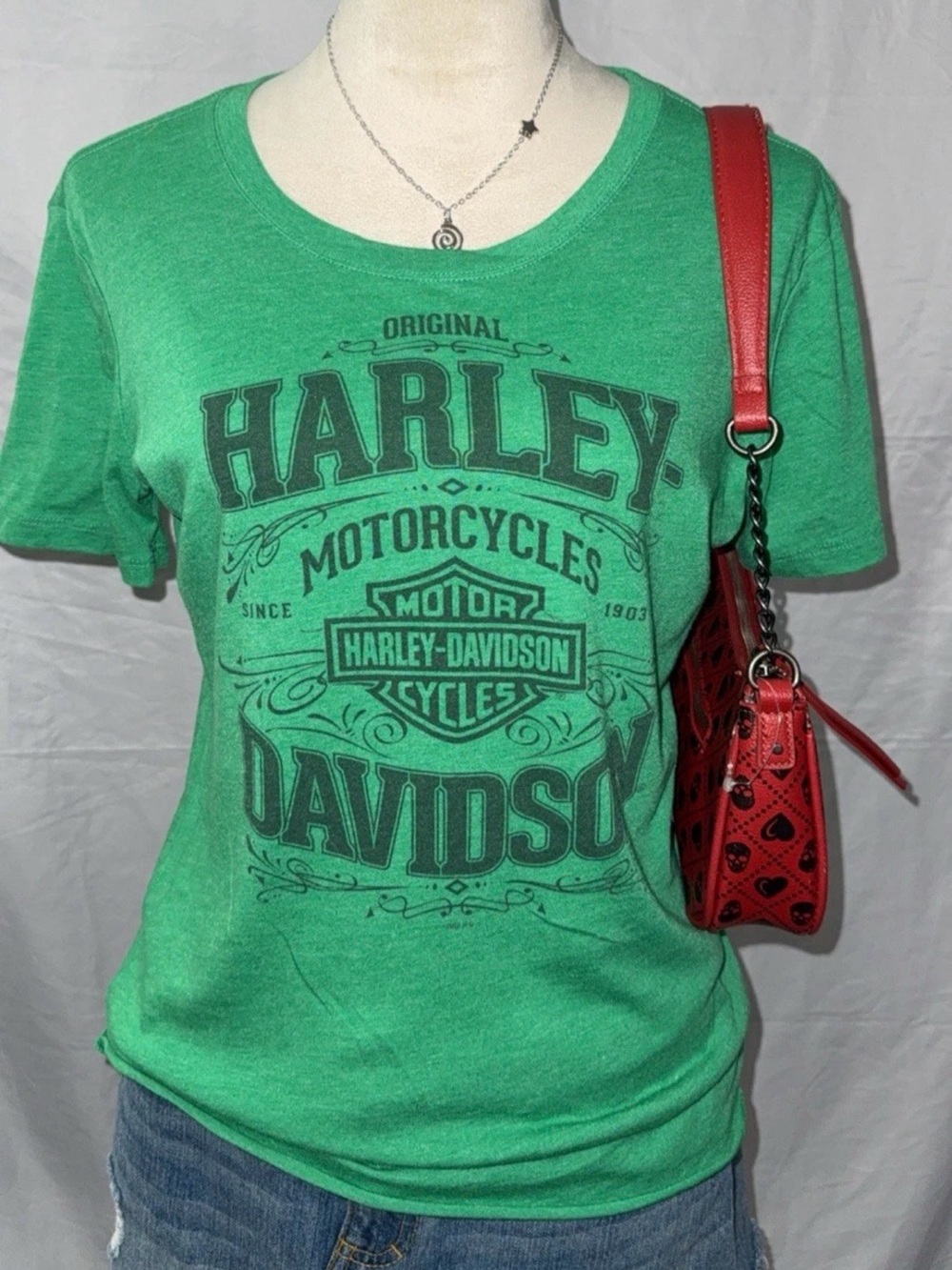 Harley-Davidson Green Logo Tee 2012